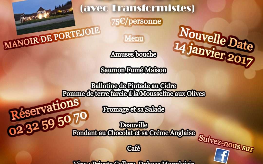 Soirée Cabaret avec Transformistes le 14/01/2017